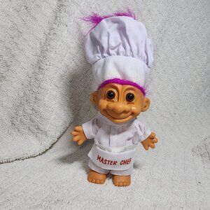 MASTER CHEF (#2) - 5" Russ Troll Doll - NEW IN ORIGINAL BAG - Fuchsia Hair